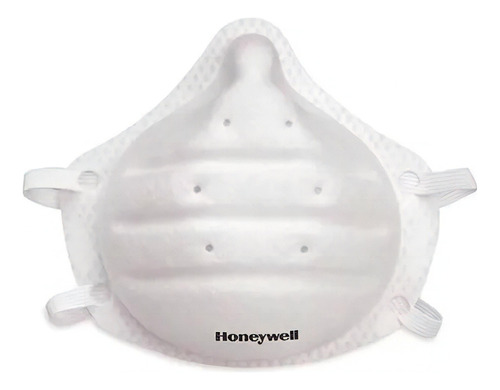 Barbijo N95 Mascarilla Honeywell One Fit X20 Uni Honeywell Color Blanco