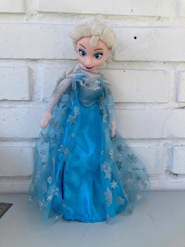 Peluche Elsa De Frozen Grande Original Usado