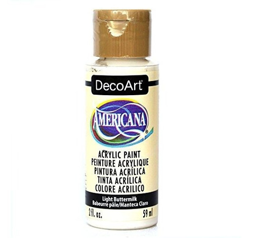 Art Paint - Decoart Americana Acrylic Paint, 2-ounce, Light 