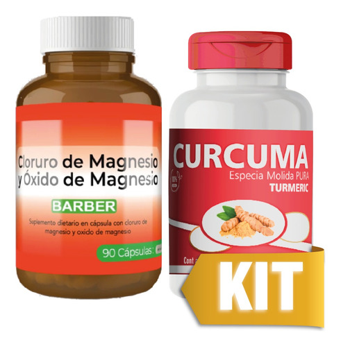 Cloruro De Magnesio + Cúrcuma - Unidad a $275