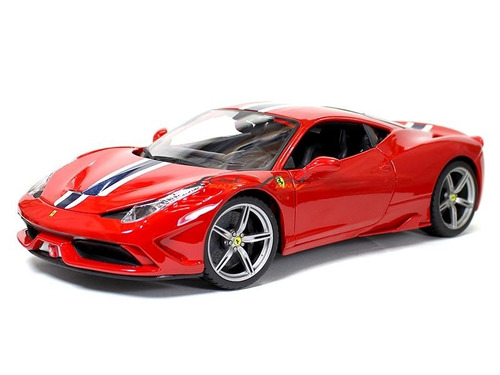 1/18 Bburago Ferrari 458 Speciale Miniatura 2013 V8 F458