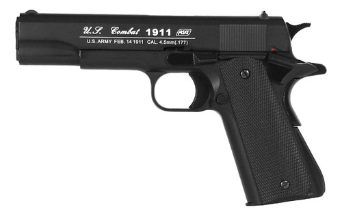 Pistola 1911 Us Combat Blowback Full Metal