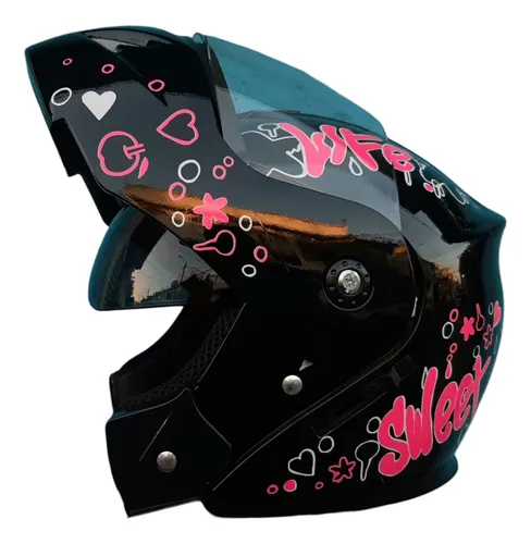 Casco Moto Mujer Talla M