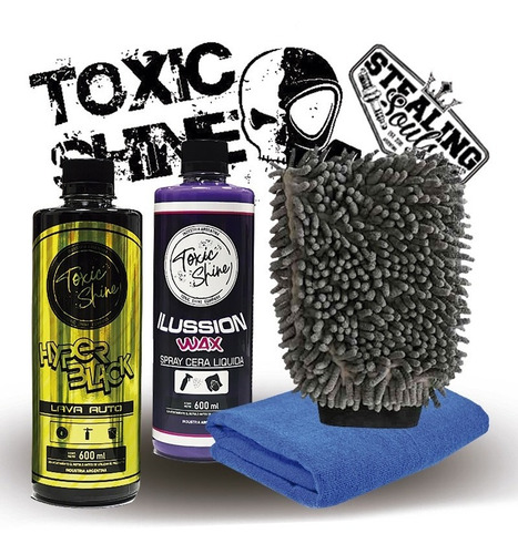 Toxic Shine | Kit Combo Lavado | Básico #32 | Shampoo + Cera