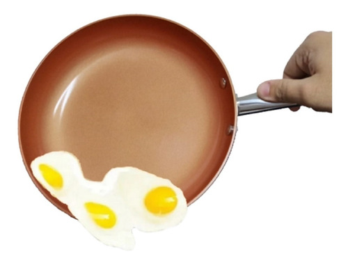 Imagem 2 de 7 de Frigideira Não Gruda Sem Oleo Cerâmica Antiaderente Maxchef
