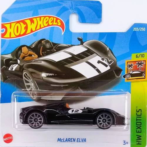 Hot Wheels Mclaren Elva  Carrinho Mattel 1:64 C3