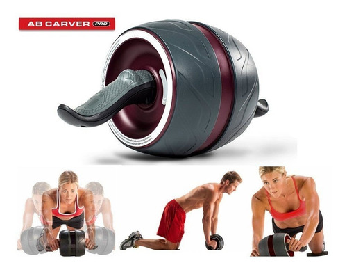 Imagen 4 de 10 de Rueda Para Abdominales Ab Carver Pro Ejercicio En Casa