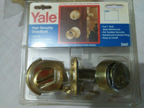 Cerraduras Para Puertas Yale