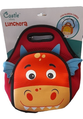 Lunchera Termica Neoprene 100% Animalitos Tikal Belgrano