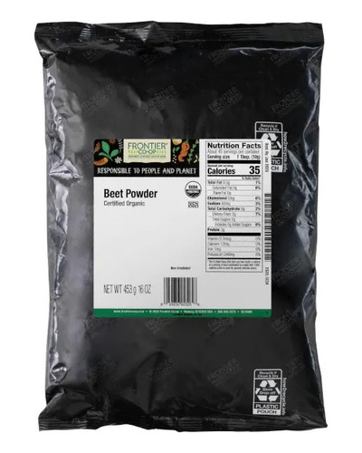 Frontier Coop Organic Beet Powder 454g