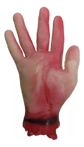 Mano Cortada Sangrienta Sangre Halloween Decoracion