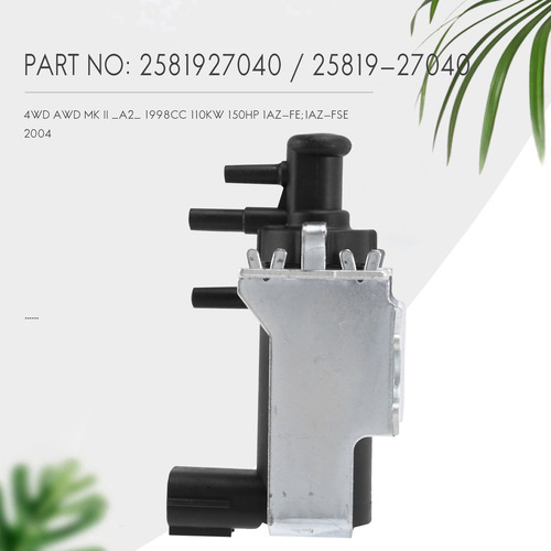Válvula De Vacío Solenoide Con Sensor De Presión Turbo De Pi