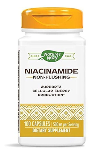 Nature's Way - Niacinamida (500 Mg, 3 Unidades)