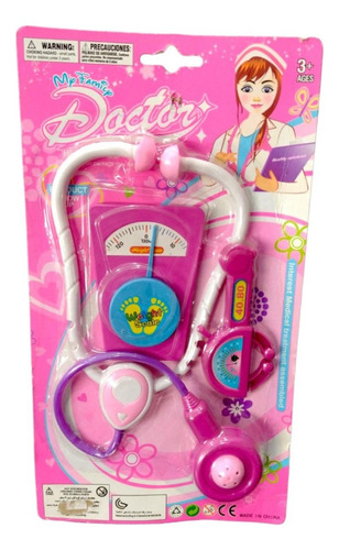 Set Doctora X 3 Pzs En Blister My Family Doctor Económico