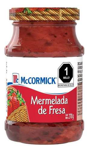 Mermelada Mccormick Fresa 270g