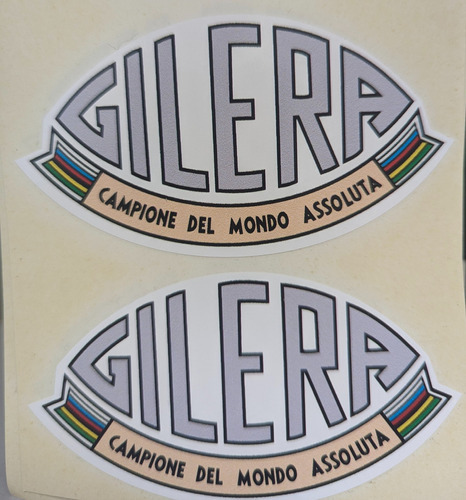 Gilera Super Sport 150 Juego De 3 Stickers Tanque Y Cuadro