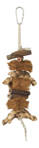 Prevue Hendryx  Naturals Coco Rope Mini Bird Toy Toy 8 X 2..