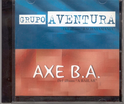 Grupo Aventura & Axe Bahia 2 En 1  Cd Original 