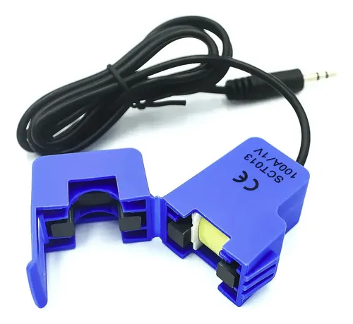 Sensor De Corriente Alterna 100a Transformador Sct013000 100