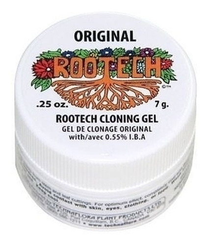 Kit Gel Enraizador Rootech 7g + Clonex Clone Solution 20 Ml
