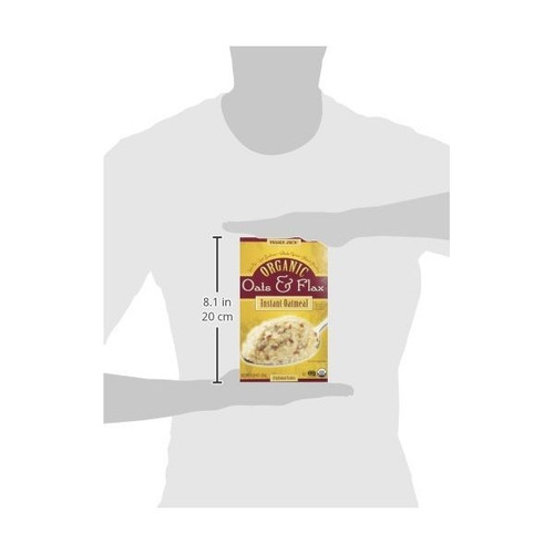 Trader Joe Avena Y Lino Orgánico Harina De Avena Instantánea