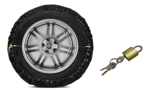 Capa D' Estepe Tracker 2002 A 2018 The Car Com Cadeado'