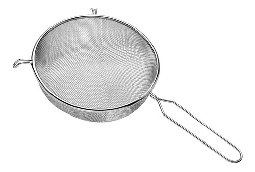 Peneira De Cozinha Coar Inox 16cm Polvilhar Escorrer Massas