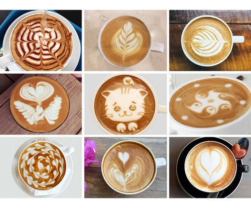 Latte Art - Jarra De Espuma Para Leche, Chocolate, Leche, Ca