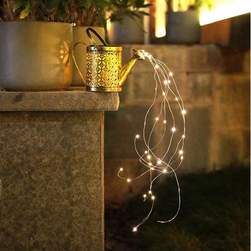 2 Luces Solares Para Jardín, Luz Led Para Hervidor De Agua