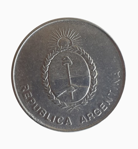 Moneda Argentina 1990 100 Australes