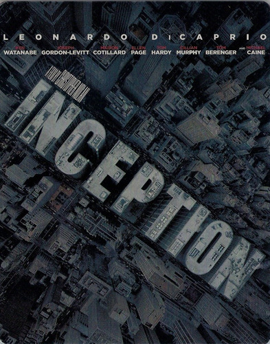 Inception Edición Especial Steelbook Bluray + Dvd