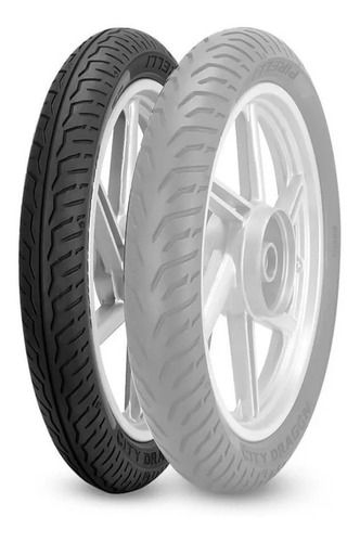 Cubierta delantero para moto Pirelli City Dragon con cámara de 80/100-18 P 47 x 1 unidad