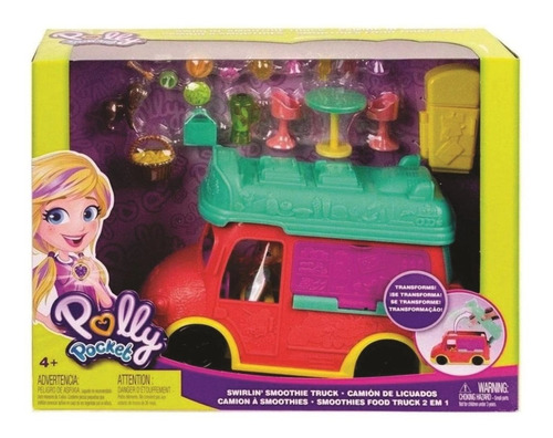 Set De Juego Polly Pocket Camión De Licuados