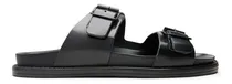 Comprar Fabián Arenas Sandalias De Piel Para Hombre 9000 Negro
