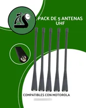 Comprar Pack De 5 Antenas Portátiles  Vhf\u002Fuhf Larga Para Motorola