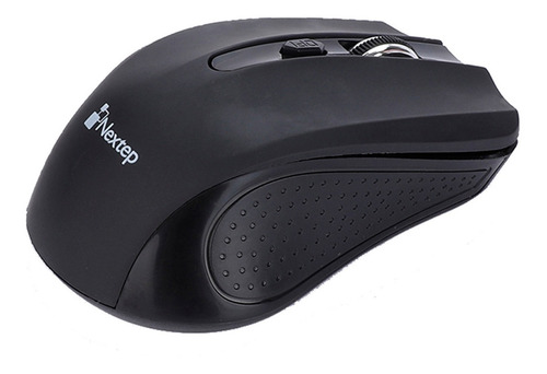 Mouse Nextep Inalambrico 1600 Dpi Receptor Usb Negro Ne-4 /v