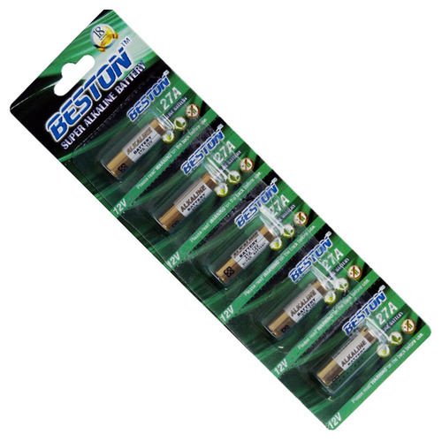 Pila / Batería Alcalina 12v Beston 23a · Pack X 5 Unidades