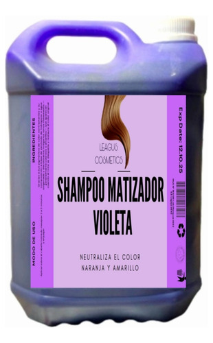 Shampoo Matizador Violeta 5 Litros 