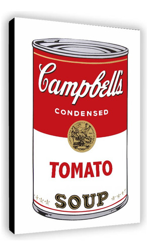 Campbells Tomato  Andy Warhol Cuadro - También Hay Chapas