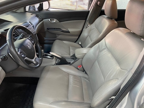 Civic 2015 Lxr Completo Prata