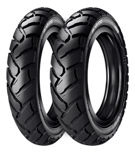 Kit Pneu Bunker Ira 110/90-17 + 120/90-17 Tras. Bros Xre190