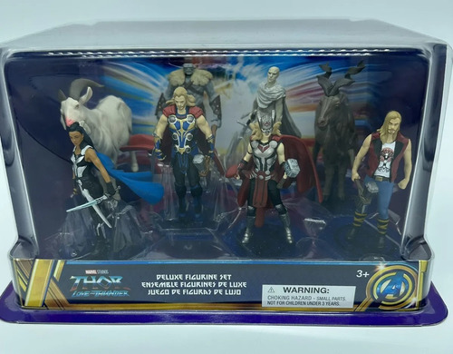 Thor: Love And Thunder Deluxe Figuras Playset