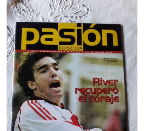 Pasion Deportiva Nº 37 - 1/5/2001 Martin Cardetti River