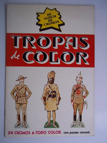 Album Tropas De Color Ii Figuritas Completo 1979 Con Poster