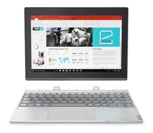  Lenovo Miix 320 Laptop Tablet Intel Atom4gb 64gb Plata (Reacondicionado)