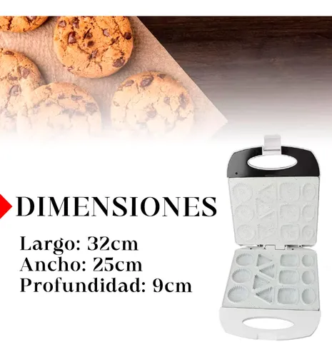 Maquina De Galletitas Electrica Cookies 13 Espacios 1400w