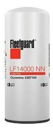 Filtro Fleetguard 14000nn Aceite.