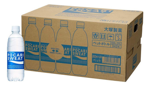 Pocari Sweat - Bebida Isotónica Hidratante 500ml Caja Con 24