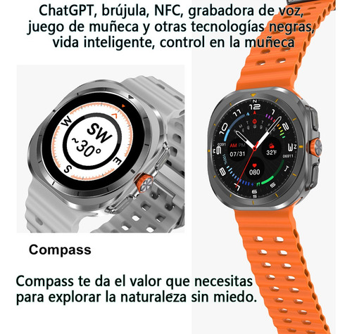 Reloj Inteligente Hombre 1.5 Bluetooth Call Smartwatch