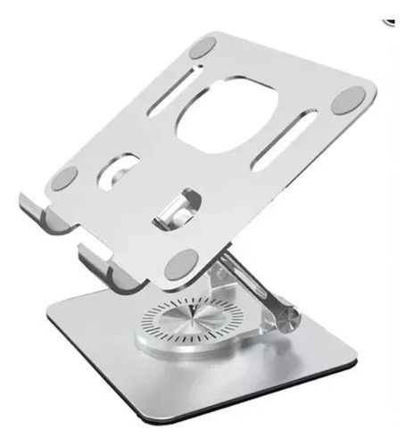 Suporte De Mesa 360° Para Notebook Tablet Dobrável Alumínio